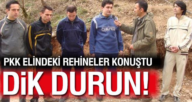 PKK'nın elindeki rehineler konuştu