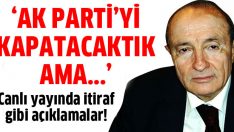Savaş: Ecevit AK Parti’yi kapatmamıza engel oldu