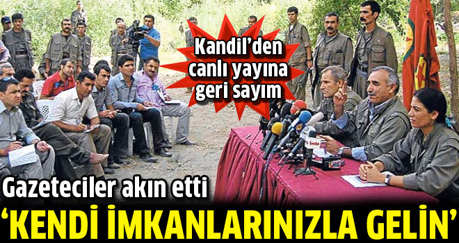Gazeteciler Kandil Dağı'na akın etti!