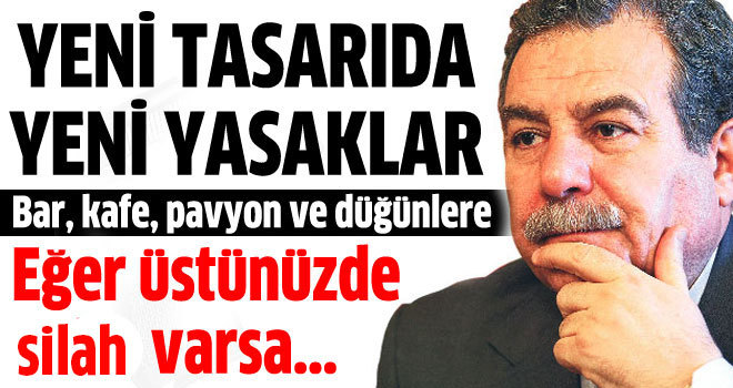 Silahı olanlara sıkı denetim