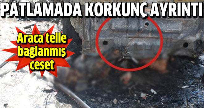 Hatay'daki patlamada korkunç ayrıntı