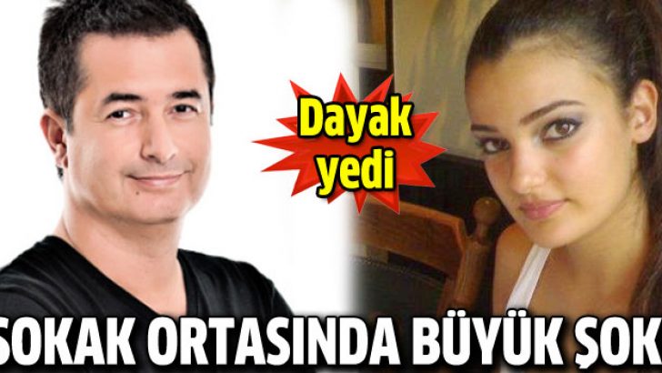 Büyüksaraç ve sevgilisi sokak ortasında kavga etti