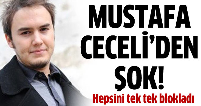 Mustafa Ceceli destekçi arkadaşlarını listeden çıkardı