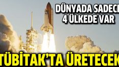 TÜBİTAK uzay mekiği motoru üretecek