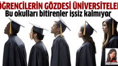 Bu üniversiteleri seçenler işsiz kalmıyor!