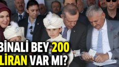 Başbakan Erdoğan Binali Yıldırım’dan borç aldı