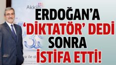 Erdoğan’a ‘diktatör’ diyen Akkim Genel Müdürü Mehmet Fatih Tanverdi istifa etti