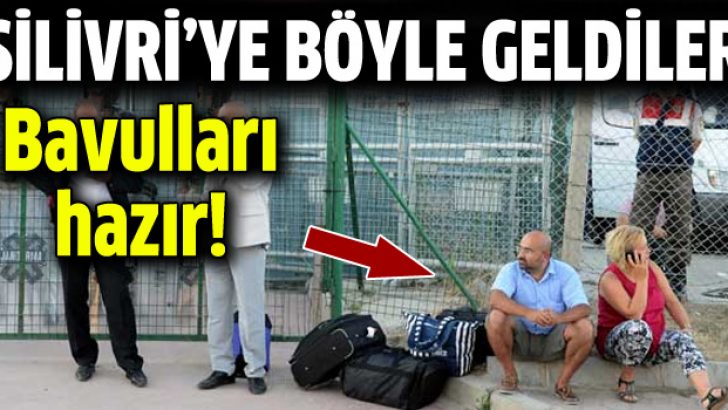 Gürcihan çifti Silivri’ye bavullarıyla geldi