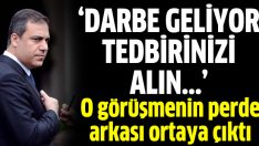 Hakan Fidan’dan Mursi’ye darbe uyarısı
