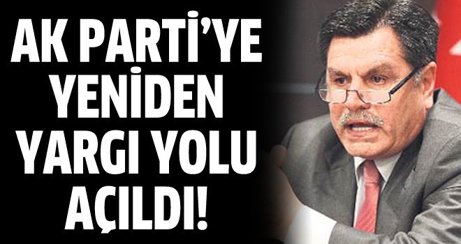 Haşim Kılıç AK Parti'nin kapatılma davasıyla ilgili konuştu