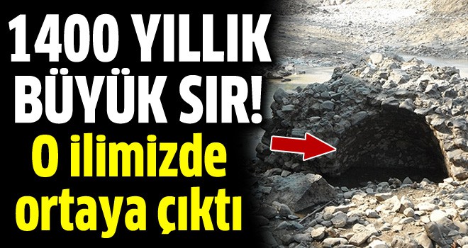 1400 yıllık sır ortaya çıktı