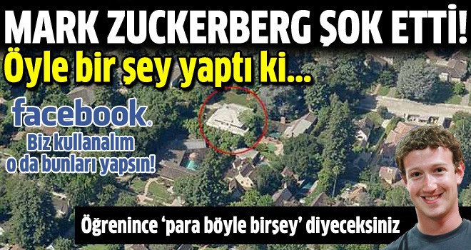 Mark Zuckerberg herkesi şaşkına çevirdi