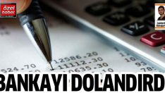 Sahte belgelerle bankadan kredi çekti