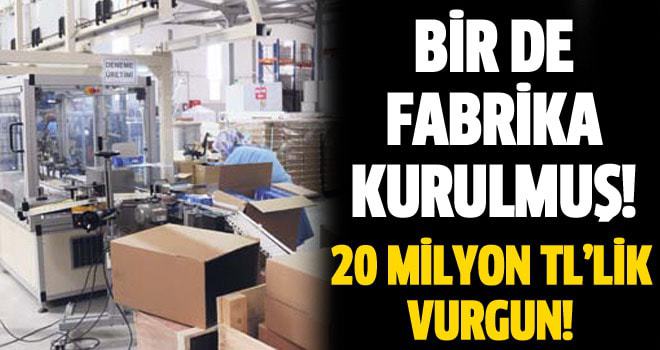 İstanbul'da sahte sigara fabrikası