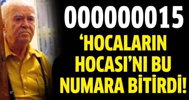 Hocaların hocası Demir dolandırıldı