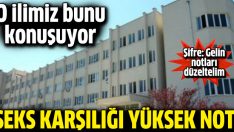 Hakkari Üniversitesi’nde seks skandalı