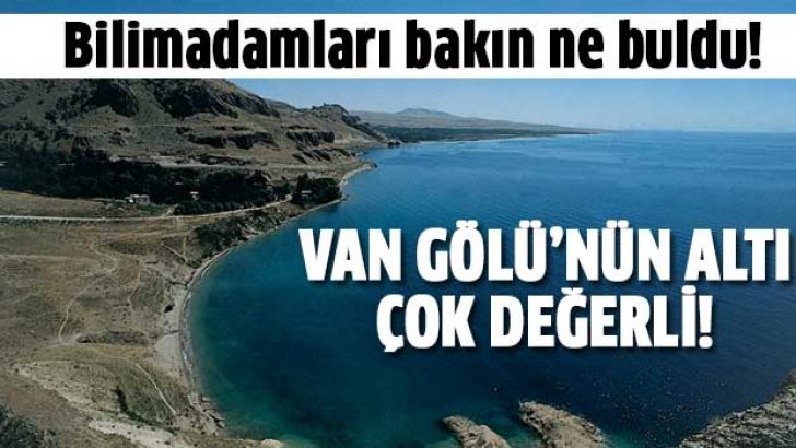 Van Gölü’nün altı uranyum deposu çıktı