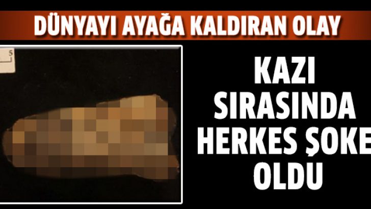 Kazıda 4.4 milyon yıllık kemik bulundu