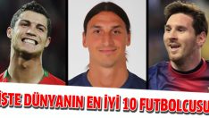 İşte dünyanın en iyi 10 futbolcusu