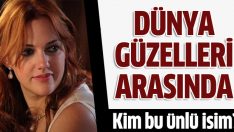 Meryem Uzerli dünya güzelleri arasında