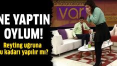 Oylum Talu’dan reyting için şaşırtan şaka!
