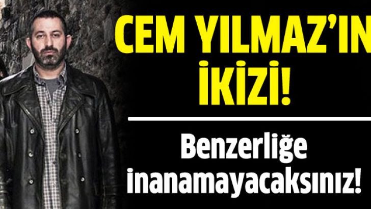 Cem Yılmaz’ın ikizi!