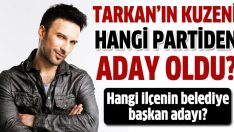 Tarkan’ın kuzeni hangi partiden aday?