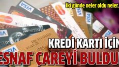 Kredi kartına esnaf formül buldu!