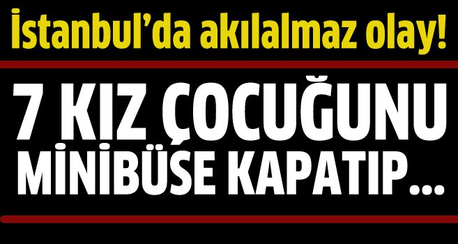 Lüks minibüsle çocuk tacizi