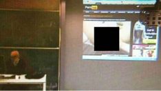 Derste porno skandalı!