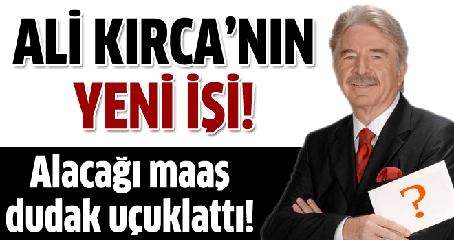 Ali Kırca'nın yeni adresi!