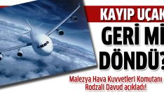 Malezya uçağında son durum!