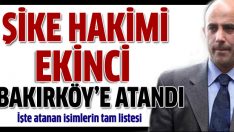 HSYK’da atanan isimler