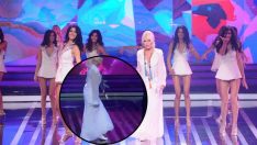 Ajda Pekkan ayakkabısı Miss Turkey’i salladı