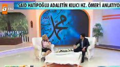 Said Hatioğlu Zahide Yetiş’in programında!
