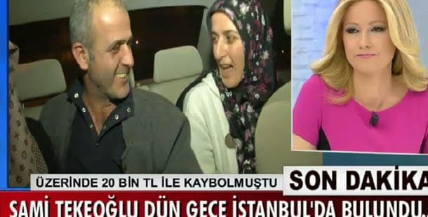 Müge Anlı Sami Tekeoğlu'nu buldu