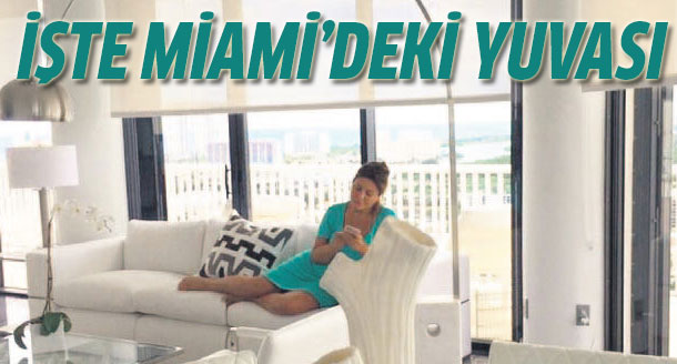 Sibel Can'ın Miami'deki evi!