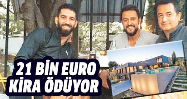 Arda Turan'ın ev kirası dudak uçuklattı