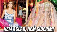 Ebru Şancı kına gecesinde ağladı