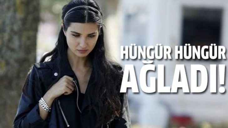 Tuba Büyüküstün hüngür hüngür ağladı