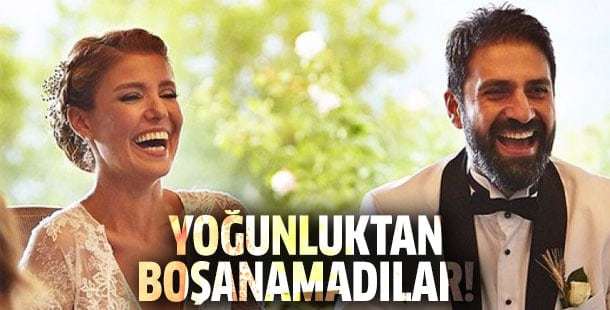 Gülben Ergen ile Erhan Çelik boşanamadı