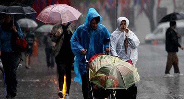 İstanbul 18 Temmuz 2018 yağış kaça kadar sürecek?