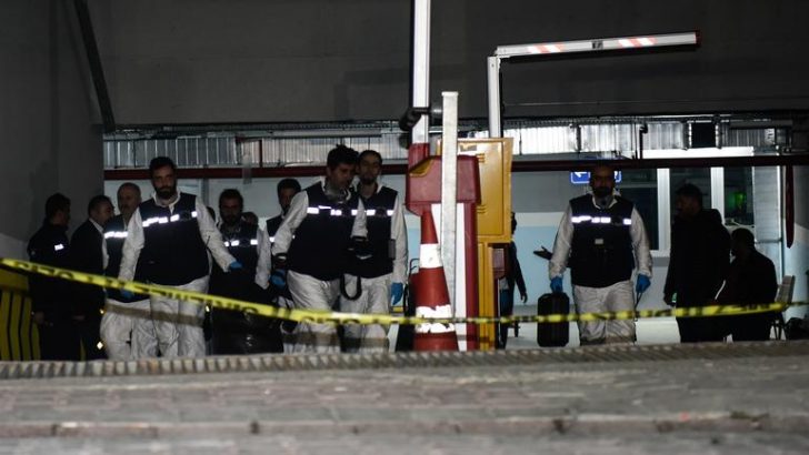 Diplomatik araçta yapılan inceleme sona erdi, araç otoparktan çıkarıldı