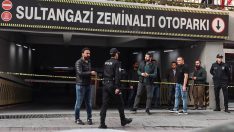 Türk ve Suudi yetkililer otoparkta incelemelerde bulunuyor