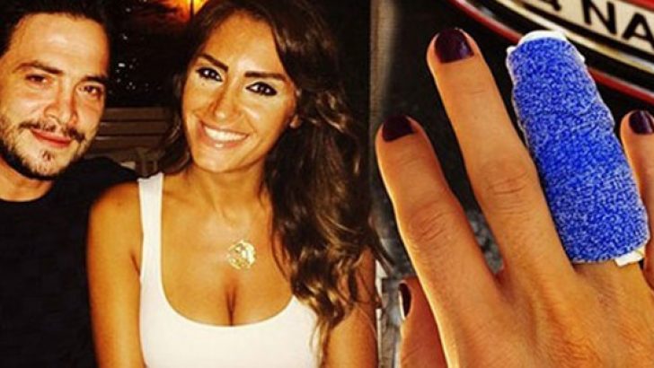 Naz Çekem’den olay yaratacak açıklama: Ahmet Kural çok tehlikeli biri, benim de parmağımı kırdı!