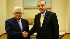 Cumhurbaşkanı Erdoğan, Mahmud Abbas ile görüştü