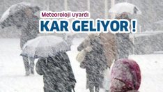 Meteoroloji’den kar uyarısı! Bu akşam başlıyor