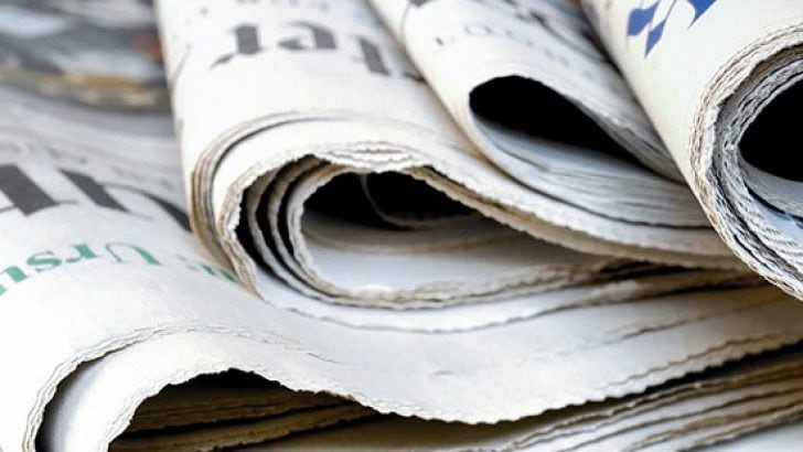 12 Aralık 2018 günün gazete manşetleri
