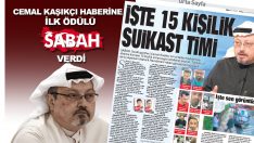 Cemal Kaşıkçı haberine ilk ödül Sabah’tan