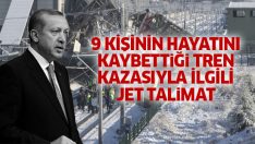 Cumhurbaşkanı Erdoğan’dan Ankara’daki tren kazasıyla ilgili Jet talimat!